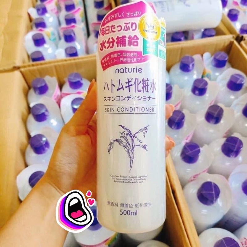 Nước hoa hồng Naturie Skin Conditioner Lotion Nhật Bản TONER (No.1 Cosme)