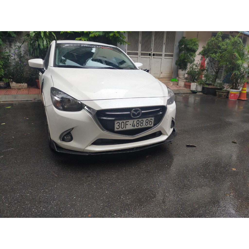 Lip Trước,Cản TrướcThể Thao Mazda 2 Đời 2015-2019,2020-2021 Nhựa ABS Cao Cấp