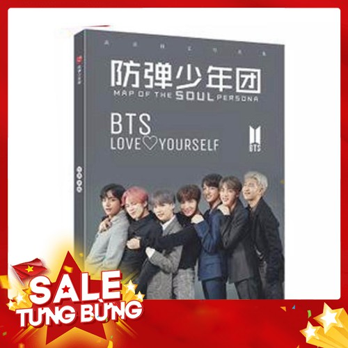 Chuyendokpop Photobook Bts persona album ảnh tặng kèm poster in hình thần tượng Hàn Quốc CẢM ƠN ĐÃ TIN TƯỞNG ỦNG HỘ