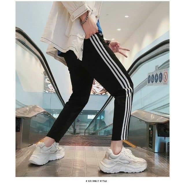 Quần 3 sọc line suông nam nữ bigsize | BigBuy360 - bigbuy360.vn
