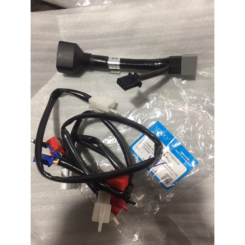 DÂY ĐIỆN CÙM ĐÈN EX150 2015 LÊN ĐỜI 2019 - ZIN CHÍNH HÃNG