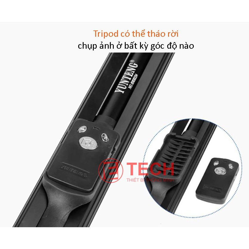 ✼Gậy tự sướng 3 chân Yunteng VCT 1388 (phiên bản mới)- hàng chính | BigBuy360 - bigbuy360.vn