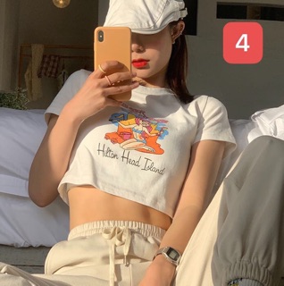 Áo croptop siêu xinh