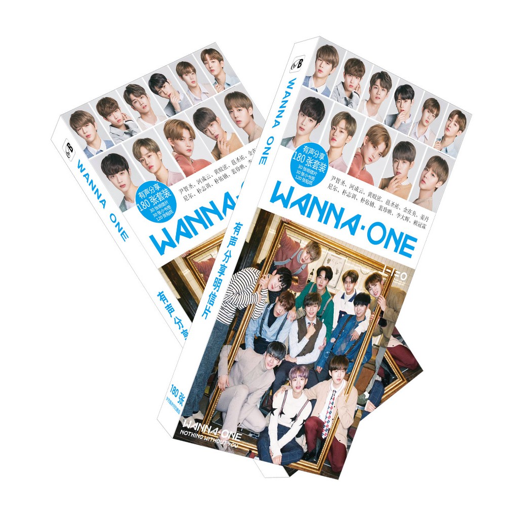 17 mẫu postcard Wanna One (Có video +Ảnh thật)