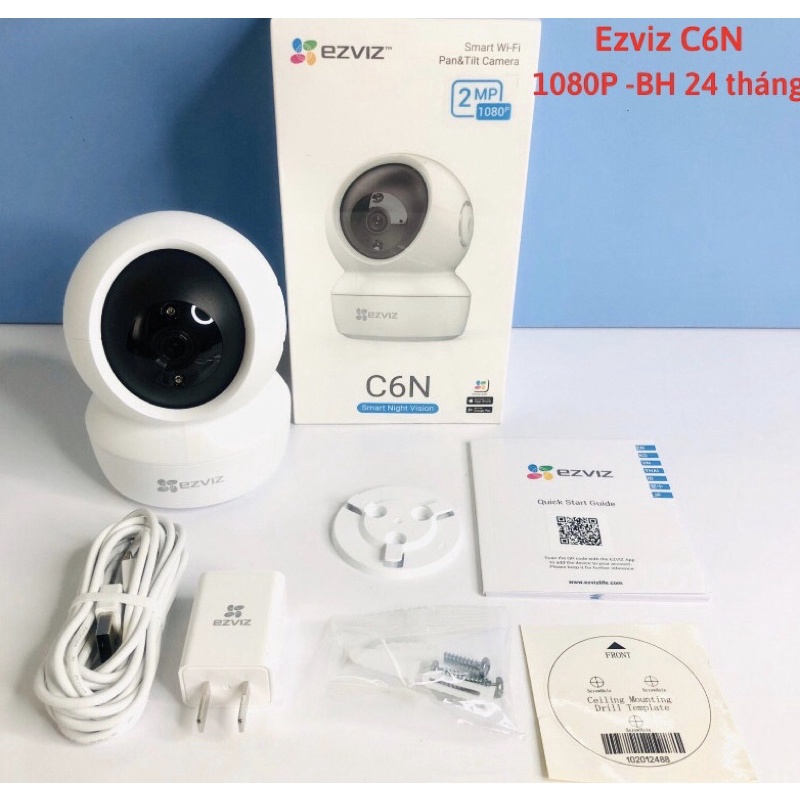 Camera Ezviz C6N 2.0Mp - IP 2.0 EZVIZ -Hàng chất Lượng