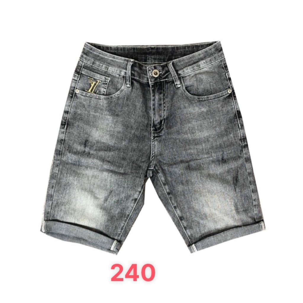 Quần short jean nam đen rách cao cấp - chất liệu bò co giãn tốt ( Hàng chuẩn shop) Lady-Hn Store88 KV01