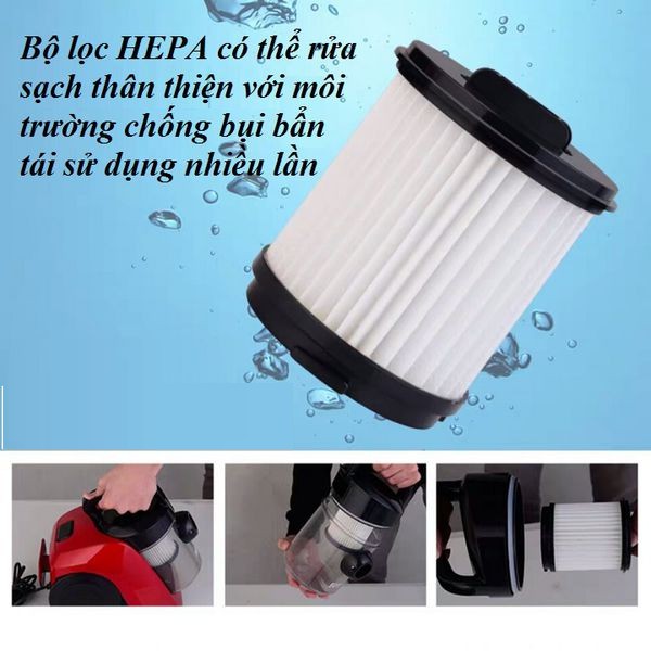 Máy hút bụi cầm tay 1000W phù hợp sử dụng cho gia đình hàng nội địa Trung XY 1008 - đồ gia dụng - Có bảo hành | BigBuy360 - bigbuy360.vn