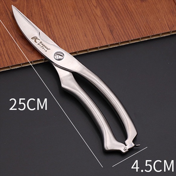 Kéo Cắt Gà, Kéo Cắt Hoa, Dụng Cụ Tỉa Cành, Kéo Cắt Thức Ăn Nhà Bếp Chuyên Dụng Inox Nguyên Khối - Duonghieu6789
