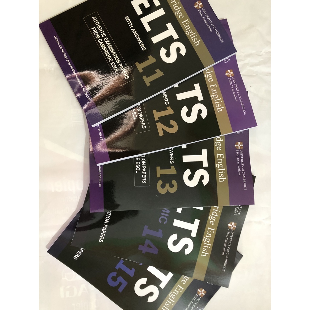 Combo 10 cuốn cam ielts