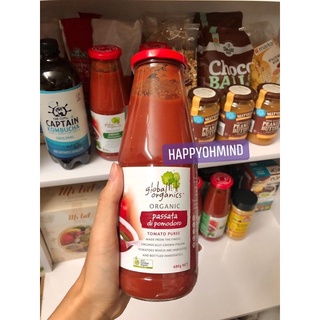 Sốt cà chua hữu cơ global organics 680g