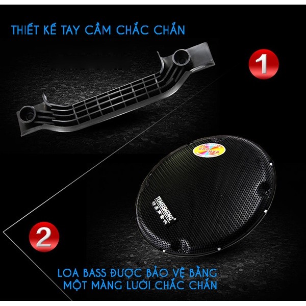 Loa Kéo Temeisheng 297 loa bass siêu trầu