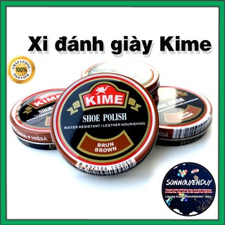 Xi đánh giày Kime màu đen, nâu - Làm bóng da giày - bảo vệ da