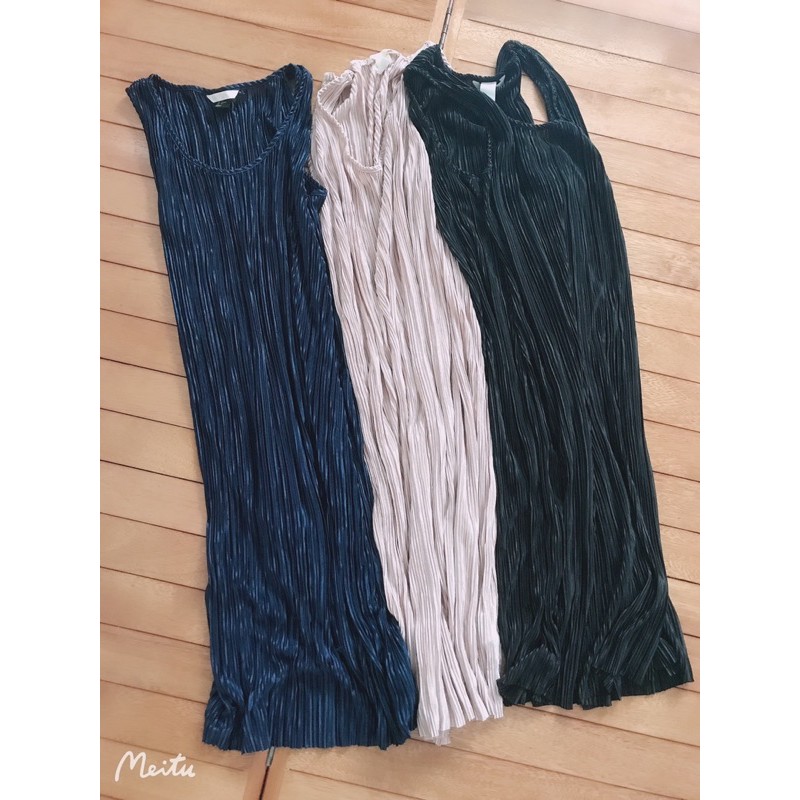 Đầm lụa dậm ly H&M