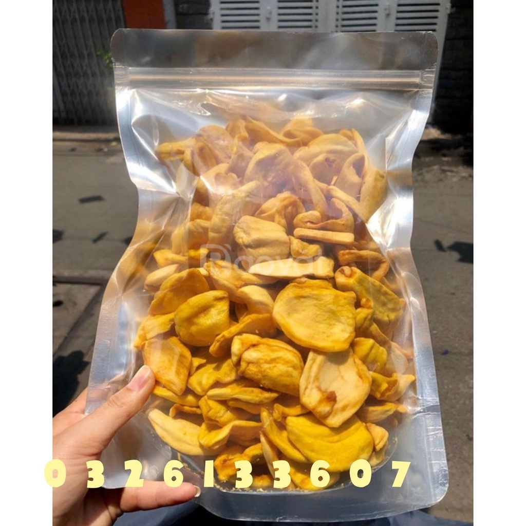 500G Mít Sấy Giòn Hàng Xuất Khẩu, Mít Sấy Đặc Sản Đà Lạt NGUYÊN MIẾNG