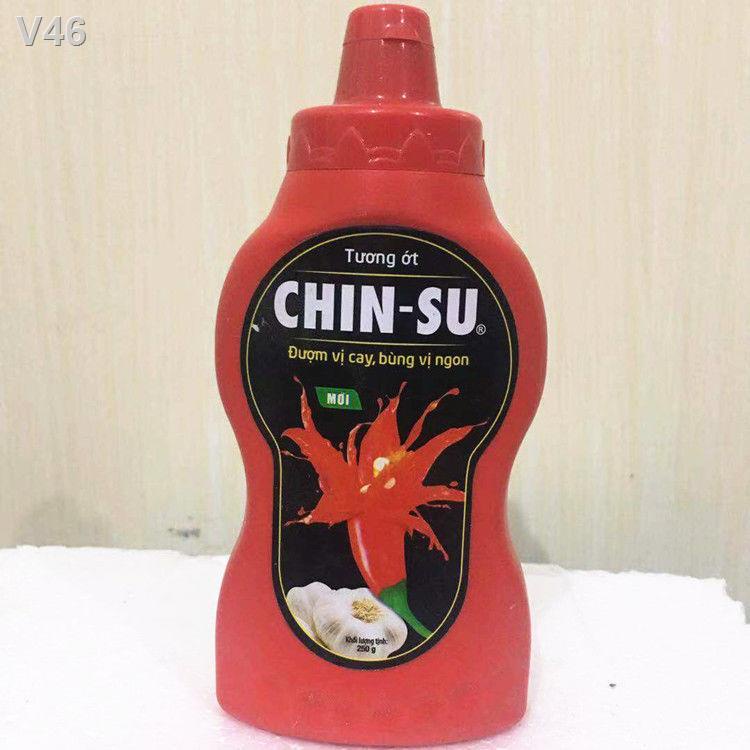 ❂㍿Việt Nam CHINSU Tương ớt Jinsu 250g Tỏi Sốt chua ngọt cà gia vị