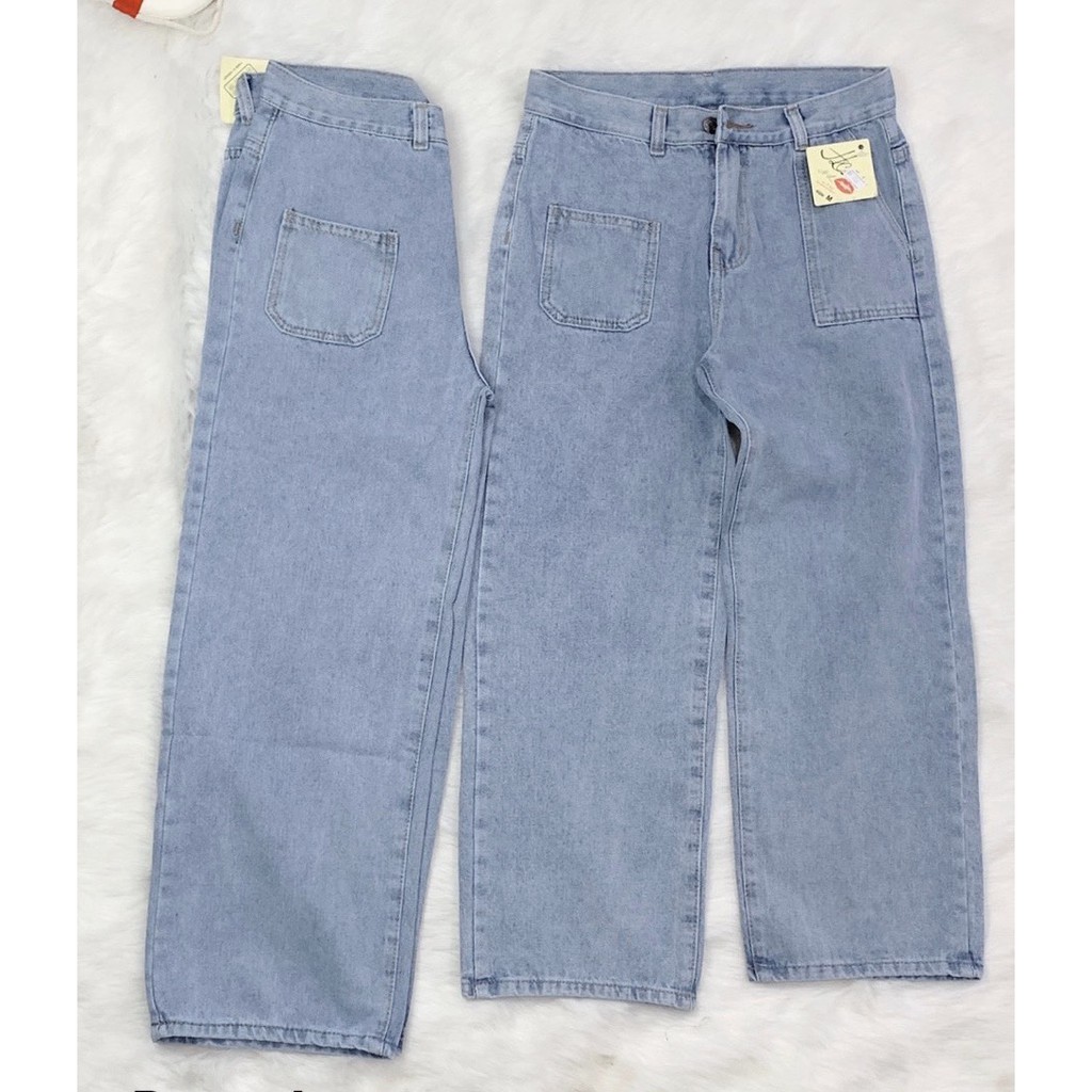 [Freeship] QUẦN BAGGY JEAN NỮ  ĐẸP LOẠI 1 THỜI TRANG NOBLE TN38