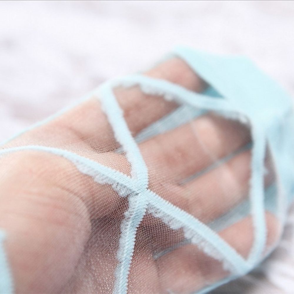 Vớ Lưới Xuyên Thấu Gắn Nơ Thời Trang Mùa Hè Cho Nữ