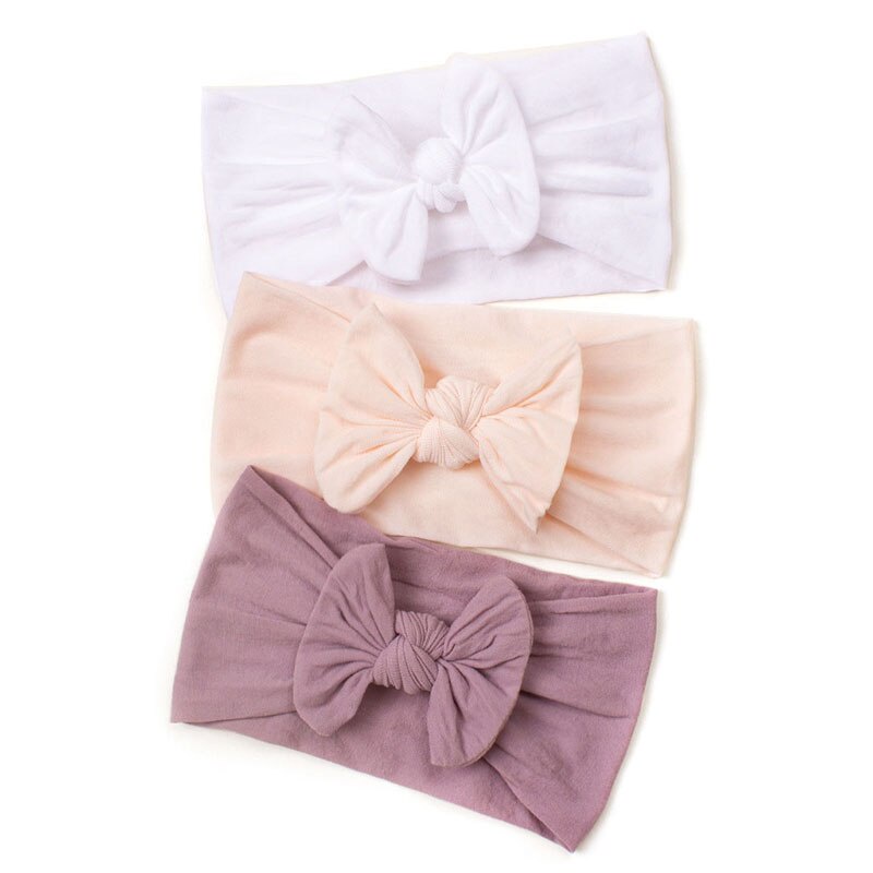 Set 3 Băng Đô Nơ Dễ Thương Cho Bé Gái Sơ Sinh