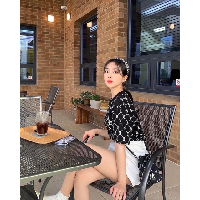 (Hàng Xuất Xịn)Áo thun m/l/b MONOGRAM TEE