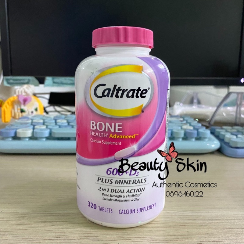 Viên Uống Caltrate Bone Health Bổ Sung Canxi Và Vitamin D3 Cho Xương Khớp