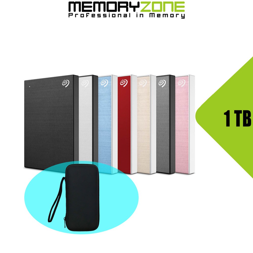 Ổ cứng di động Seagate Backup Plus Slim 1TB USB 3.0 - Bảo hành 3 năm tại Seagate Việt Nam