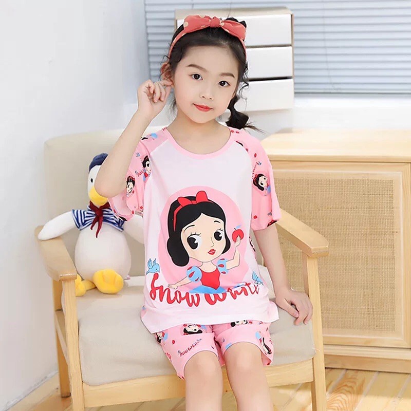 Bộ Cộc Tay Size Đại cho bé từ 15-40kg hoạ tiết xinh xắn đáng yêu, vải thun co giãn mềm mại
