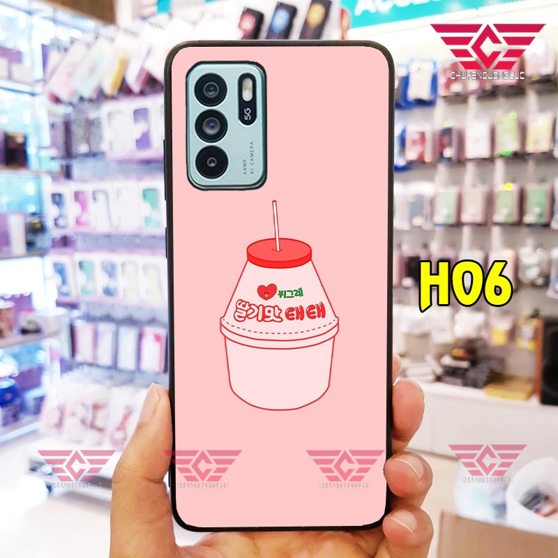 Ốp lưng OPPO RENO 5/ RENO 4/ RENO 3 TRÀ SỮA SIÊU CUTE