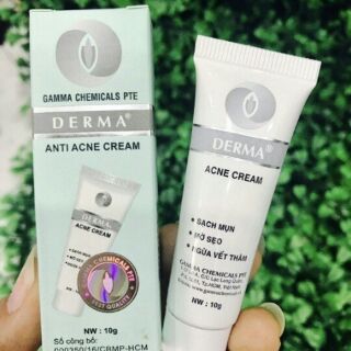 Kem trị mụn Derma Anti Acne 10g