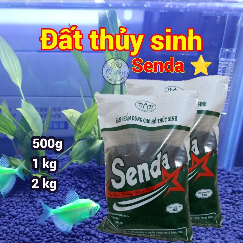 Đất thủy sinh SENDA, đất trồng cây thủy sinh cho hồ cá cảnh