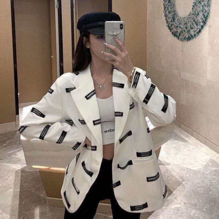 Áo Khoác Blazer Nam Nữ Dáng Dài, Áo Khoác Dù Unisex Lót Vải Chùm Mông Sang Chảnh Hàn Quốc | BigBuy360 - bigbuy360.vn