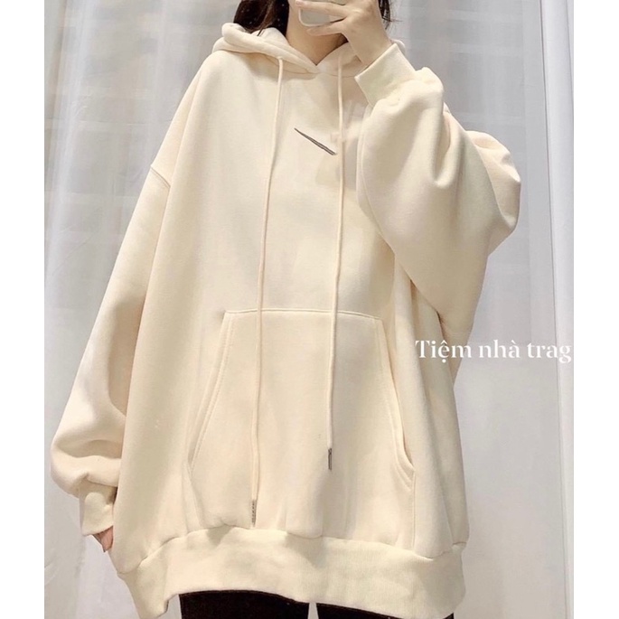 ÁO HOODIE THÊU FORM RỘNG  ÁO NỈ HOODIE MÙA ĐÔNG