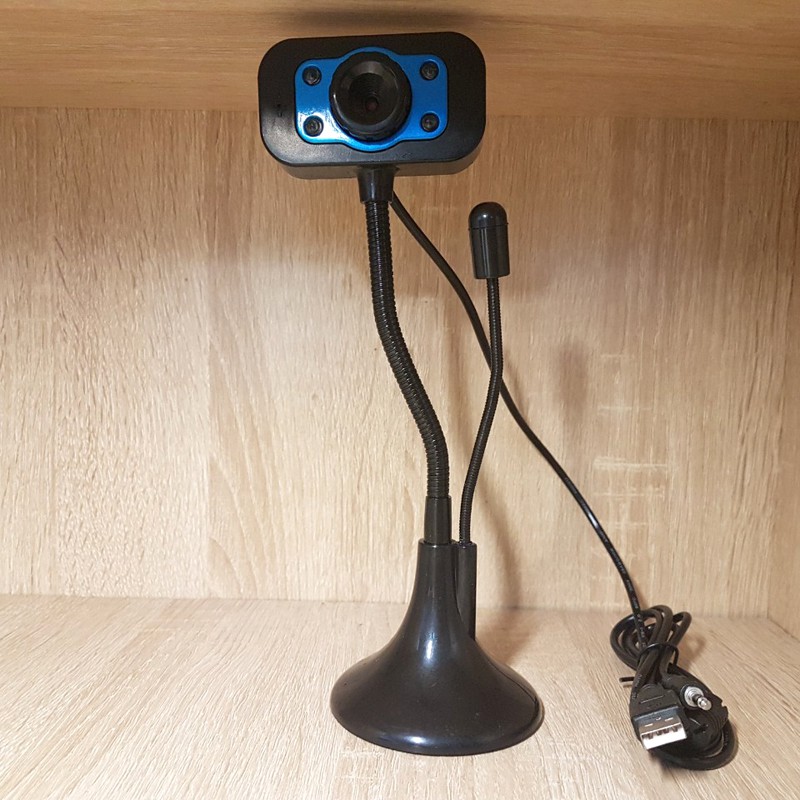 Webcam VSP VCAM độ phân giải 720p có micro phone - 4 đèn led trợ sáng (nhiều màu) | BigBuy360 - bigbuy360.vn