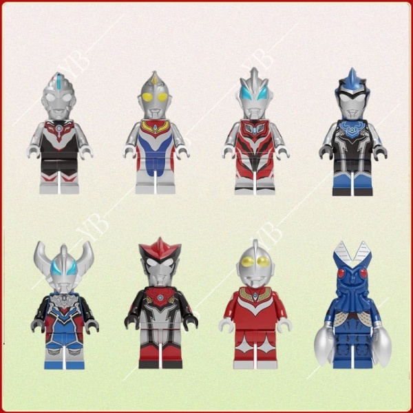 Mô Hình Nhân Vật Ultraman Lắp Ráp Đẹp Mắt