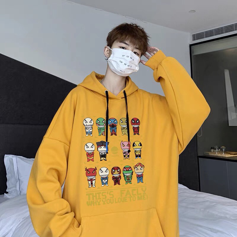 Áo hoodie nỉ Wind unisex form rộng FACLY nam nữ oversize ulzzang