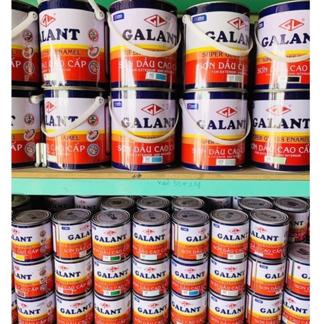 Sơn dầu cao cấp GALANT lên màu siêu chuẩn