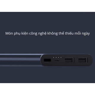 Xiaomi 10000 mAh Gen 3 Pin sạc dự phòng Type C 18W Bản Quốc Tế - HÀNG CHÍNH HÃNG