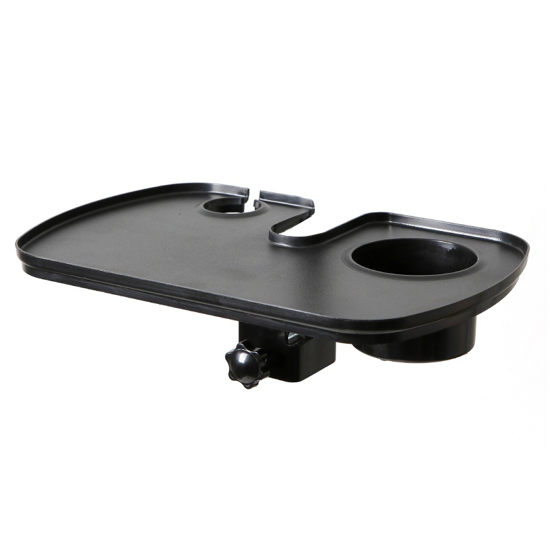 Khay Để Micro Phát Thanh Trực Tiếp Có Giá Đỡ Cốc Kích Thước 30x20cm
