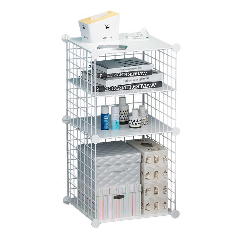 [ TẶNG CHỐT] Tủ đầu giường - Kệ Tủ Nhiều Tầng Nhựa Kết Hợp Lưới Tiện ích Gọn Siêu Đẹp