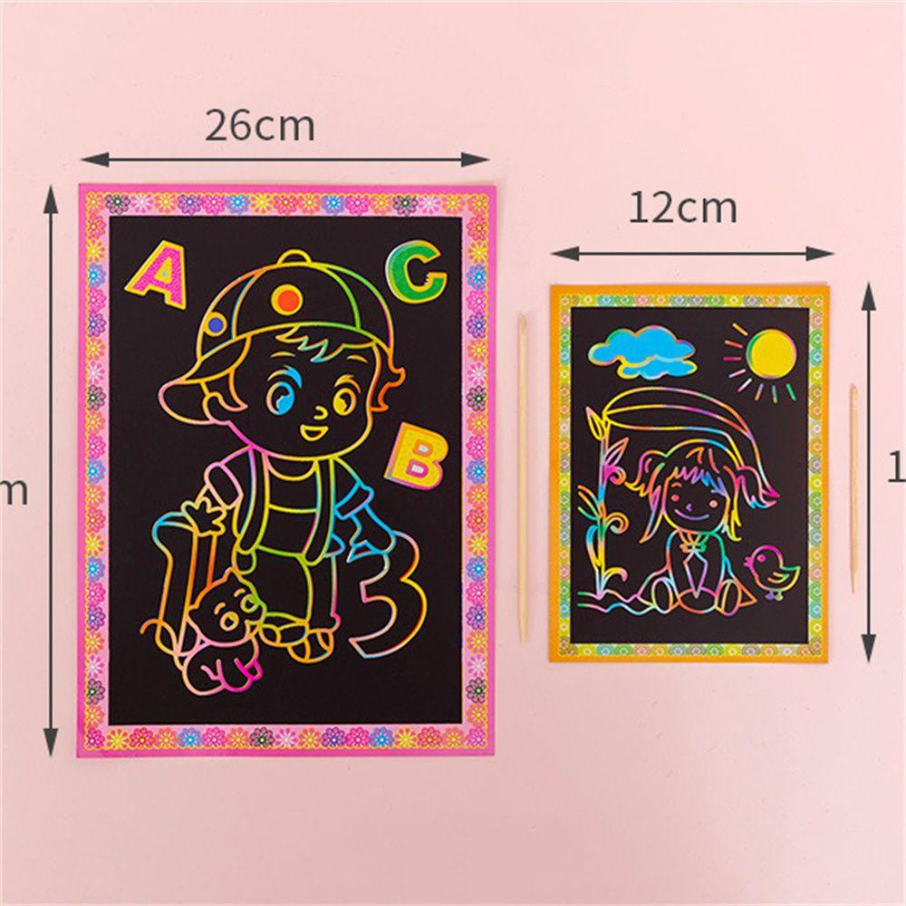 Sách Vẽ Tranh Bằng Giấy Nhiều Màu Sắc Giáo Dục Sớm Cho Bé DIY