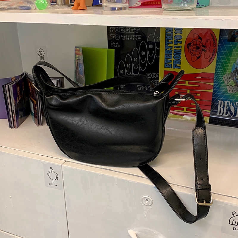 Túi đeo chéo độc đáo thiết kế đơn giản phong cách retro thời trang