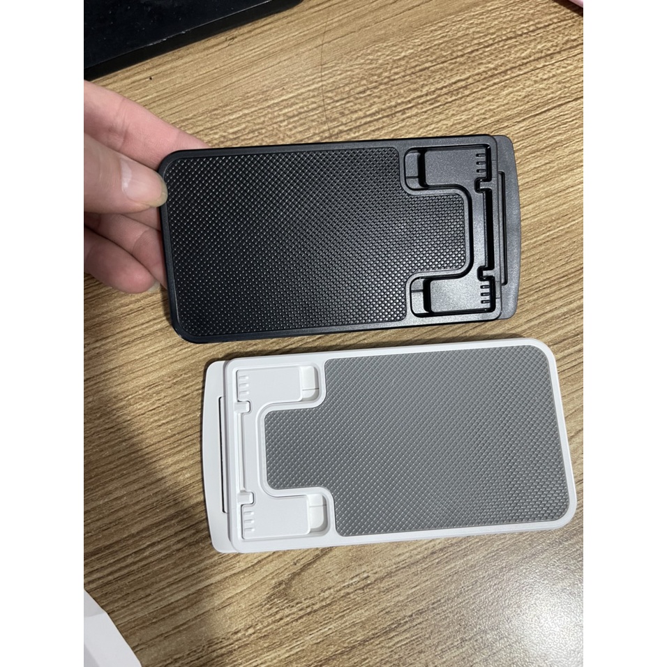 Giá đỡ điện thoại siêu mỏng nhựa PP máy tính bảng để bàn gấp gọn điều chỉnh 7 góc độ Hàng Nhập Khẩu UC51