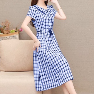 Váy Đầm Kẻ Hàng Quảng Châu