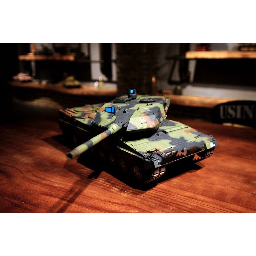 Xe Tăng Điều Khiển Từ Xa Leopard 2A6 - Phiên Bản Xích Nhựa Cực Tốt