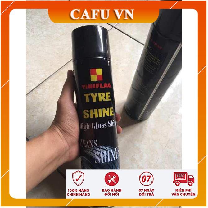 Bình xịt bóng lốp bình xịt Tyre Spray - Hot Shine - CAFU VN