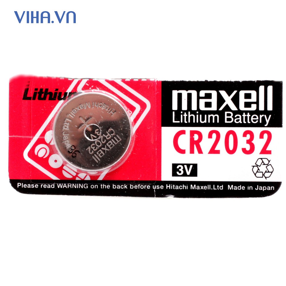 Combo vỉ 5 viên pin maxell cr2032