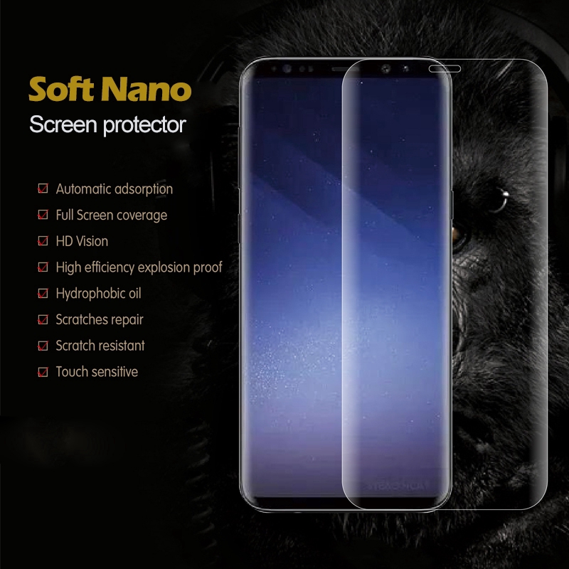 Kính Cường Lực Toàn Màn Hình Cho Samsung Note 20 Ultra / 10 Plus Lite 9 8 Galaxy S20 Ultra / S10 S8 S9 Plus S7 Edge