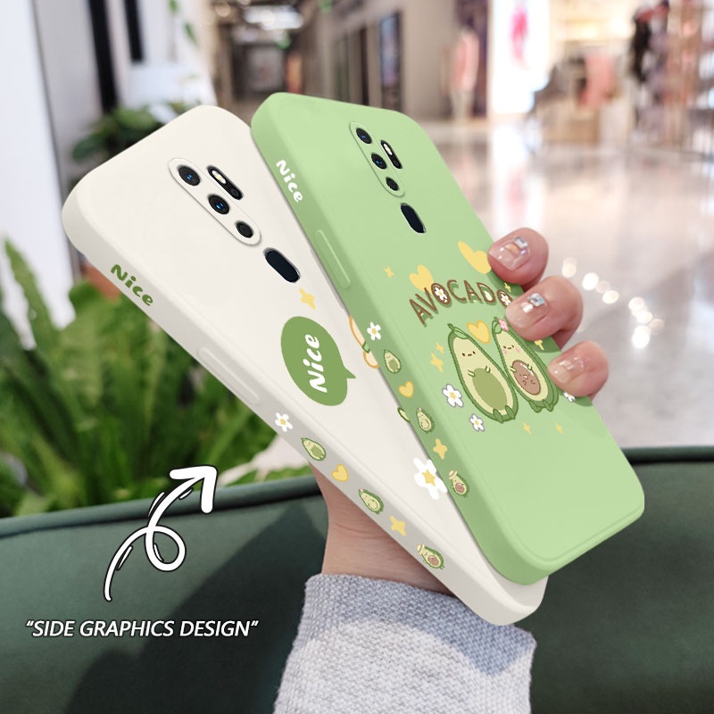 Ốp Điện Thoại Đu Đủ Dễ Thương Cho OPPO A9 A5 2020 A94 4G Thiết Kế Sáng Tạo