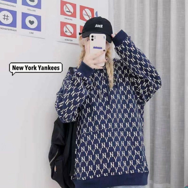 Áo Hoodie MLB Nỉ Da Cá Dày Dặn Full Tag Mác cho cả Nam và Nữ | BigBuy360 - bigbuy360.vn