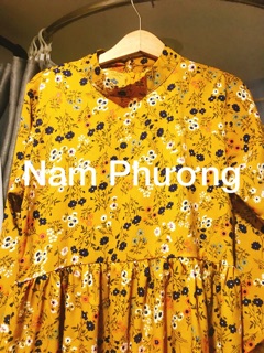 Đầm hoa baby doll