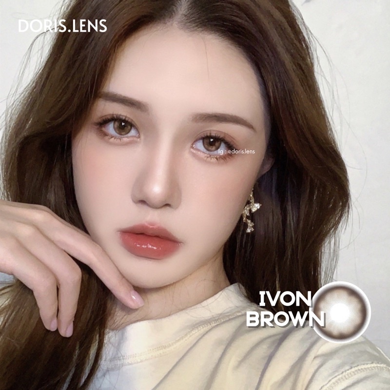 Kính Áp Tròng DORIS.LENS - IVON Brown 14.5mm